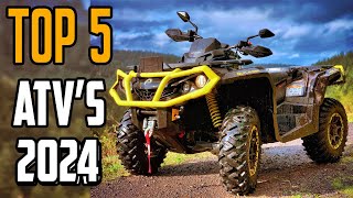 Top 5 Best Utility ATV amp Sport ATV’s To Buy In 2024 [upl. by Alicia56]