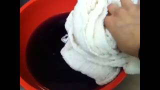 How to Dye Cheesecloth [upl. by Andromede]