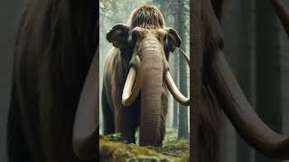 Mammoth In Nature mammoth animal wildlife wildanimal shorts ytshorts ai aiinsights [upl. by Nnagem]