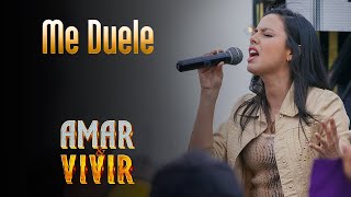 Me Duele  Amar y Vivir ♪ Canción oficial  Letra  Caracol TV [upl. by Okoyk]