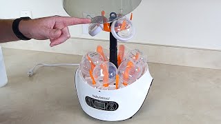 How To Use the Baby Brezza Bottle Sterilizer and Dryer [upl. by Hannie]