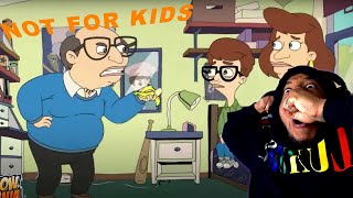 Big Mouth Funniest Moments REACTION 18 [upl. by Ahsilrac]