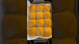 The BEST rolls with fresh milled flour 🙌🏻🌾🤤freshmilledflour rolls [upl. by Neffirg]