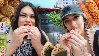 VLOG PROBANDO COMIDAS DEL BARRIO CHINO [upl. by Aihtnyc]