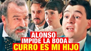 LA PROMESA  Alonso interrumpe la boda de Curro y desvela a todos que es su hijo perdido Avance [upl. by Rad]