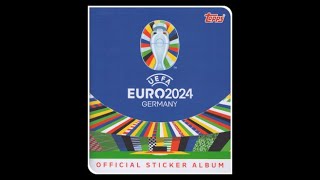 TOPPS LUXEMBOURG TEAM EURO CUP 2024 [upl. by Rehsu]