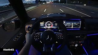 THE MERCEDES AMG G63 G WAGON 2024 TEST DRIVE [upl. by Aninotna]