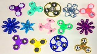 Huge Fidget Spinner Collection Fidget Spinner Compilation Fidget Spinner Unboxing [upl. by Gibert]