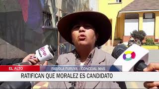 CVCNoticias 📰 RATIFICAN QUE MORALES ES CANDIDATO [upl. by Oedama]