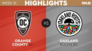 1042023  Orange County SC vs Oakland Roots SC  Game Highlights [upl. by Nyved173]