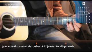 Cómo tocar quotUn Nuevo Amorquot de Tranzas en Guitarra HD Tutorial  Christianvib [upl. by Irrem757]