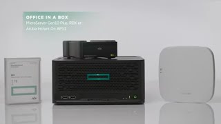 Déploiement des petites structures professionnelles avec HPE ProLiant MicroServer Gen10 Plus [upl. by Neenaej]