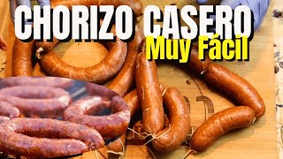 Chorizo Casero como hacerlo desde cero [upl. by Yk]