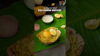 Egg Donne Biryani  shorts [upl. by Henley]