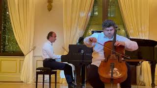 TarantellaOp33 Popper David Vladimir SLOVACHEVSKIY cello Oleg VAINSHTEIN piano [upl. by Leaw]