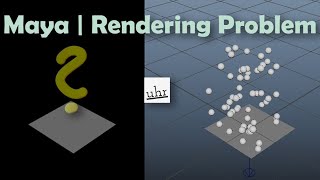 Maya nParticles Rendering Problem Solved [upl. by Carolle47]