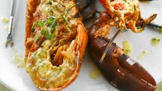 Recette  Homard Breton au naturel [upl. by Anihcak]