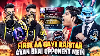 Raistar Gyan Bhai Satvik 😍 CS Rank Match [upl. by Glynda578]