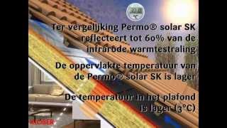 Permo® solar SK reflecterende onderdakfolie [upl. by Hewe]