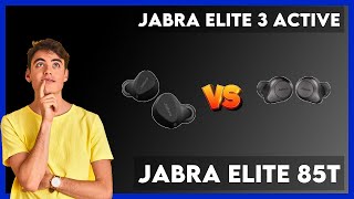 Jabra Elite 3 Active vs Jabra Elite 85t Comparison [upl. by Aedni]