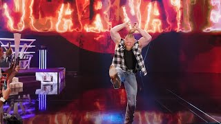 Brock Lesnar Entrance SmackDown Oct 15 2021 HD [upl. by Bortman]