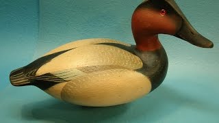 Decoy Carving Canvasback quotWard Stylequot Part 2 [upl. by Laux]