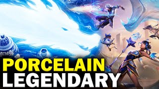 LEAKED Porcelain 2024  Skins amp Legendary  League of Legends [upl. by Nnaeinahpets]