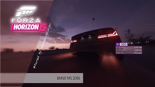 Forza Horizon 5  BMW M5 2018 S1 class  rivals free roam gameplay  tuning code [upl. by Ennobe]