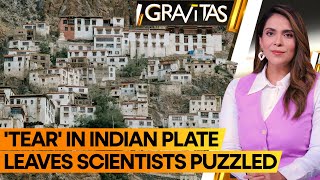 Gravitas Scientists say Indian tectonic plate is breaking into two [upl. by Ellemaj]