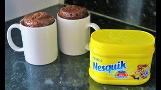 Recette 145  Nesquik Mug Cake [upl. by Mattie]