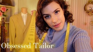 ASMR Tailor is OBSESSED With You  Intensely Focused Suit Fitting Fabric Massage Measuring You [upl. by Eyahs]