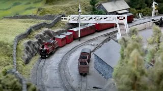 Corris Railway Society Model Railway Exhibition 2024  Y Plas Machynlleth [upl. by Anibas]