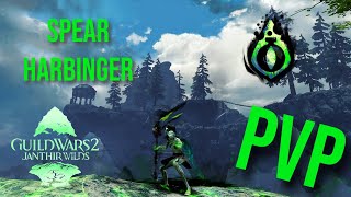 Mobile Necromancer  Try this spear harbinger build in GW2 PvP [upl. by Atrahc534]