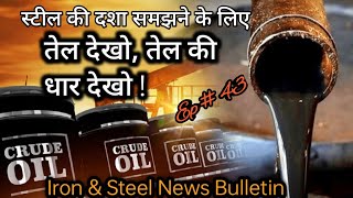 Watch for Crude Oil to predict steel markets  Iron amp Steel News Bulletin  Ep 43  Video  53  TSR [upl. by Rotkiv377]