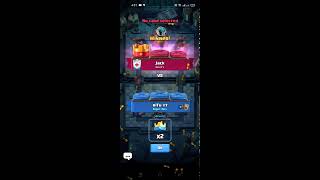 Mega knight jump over Sparky shorts clashroyale [upl. by Ignaz790]