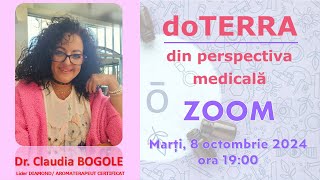 doTERRA din perspectivă medicală  cu Dr Claudia Bogole doTERRA Diamond [upl. by Kroll]