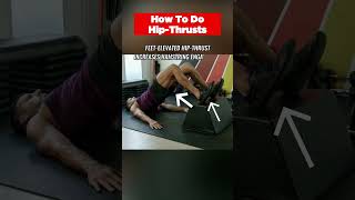 How To Hip Thrust at Home to Grow Glutes Fast [upl. by Aicertap]