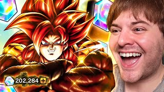 Dragon Ball Legends 200K CC LIVE SUMMONS FOR ULTRA SUPER SAIYAN 4 GOGETA [upl. by Clerk744]