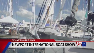 Whats Happening Newport International Boat Show [upl. by Na]