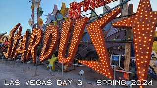 Adventure Time Las Vegas Day 3  The Neon Museum [upl. by Leiruh]