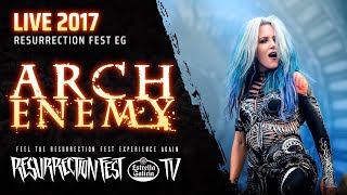 Arch Enemy  Nemesis Live at Resurrection Fest EG 2017 [upl. by Aiykan796]