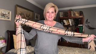 12 Ways To Tie A Scarf [upl. by Ahseym]