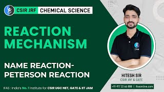 Peterson Reaction Mechanism  Name reaction CSIR NET Chemistry [upl. by Lenahtan]