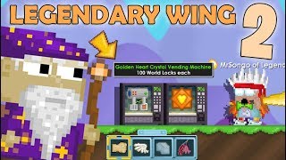 LEGENDARYWING2 END IS NEAR NEW QUESTS OMG  GrowTopia [upl. by Alahc]