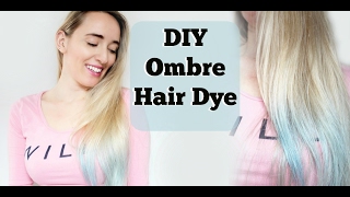 How To Ombre Hair  Non permanent Hair Dye SPRAY  LquotOREAL Colorista REVIEW [upl. by Euginom]