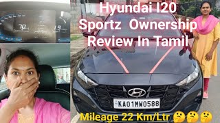 All New Hyundai I20 Ownership Review In Tamil  I20 Sportz  I20 2021  Mileage  Tamil Review [upl. by Bat311]