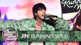 Jin Running Wild  The Tonight Show Starring Jimmy Fallon [upl. by Dodd]