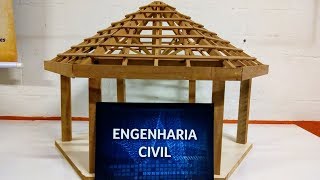 Exposição de Maquetes  Engenharia Civil  Giro das Profissões 2018 [upl. by Ninel]