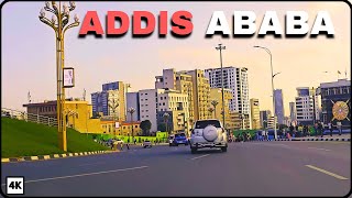 Addis Ababa 2024 Driving Tour in 4K [upl. by Chappelka871]