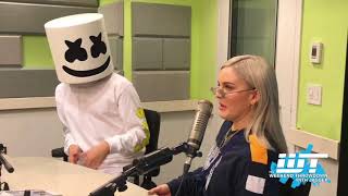 Marshmello amp AnneMarie Talk Friends [upl. by Klinges195]